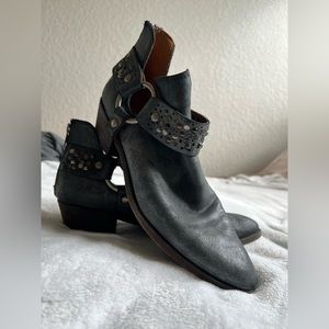 FRYE - Ray Harness bootie with embellishments